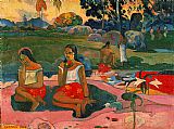Paul Gauguin Famous Paintings - Nave Nave Moe
